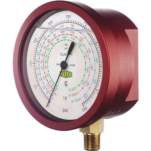 Refco Metaalbalgmanometer Klasse 1 uitvoering Ø 60 type R3320M