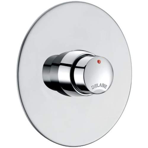 Delabie TEMPOSOFT 2 zelfsluitende douchekraan inbouw, met rozet 130mm
