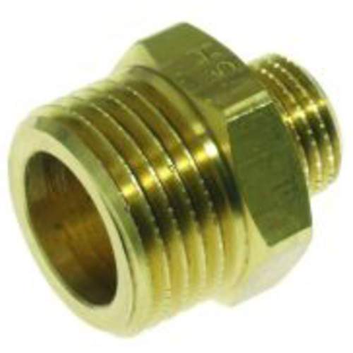 Universeel Messing draadfitting verloopnippel 1.1/2" x 1.1/4" 2x buitendraad