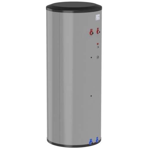 Flamco WPSE 200 indirect gestookte boiler 200 liter RVS met zilverkleurige isolatie Wasco