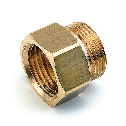 Comap verloopnippel draadfitting 1/2" x M22, binnendraad x buitendraad, messing