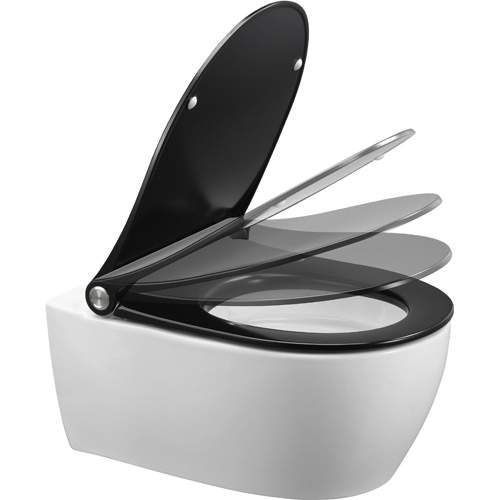 Pressalit Sway Uni WC-Sitz In Weiß – 35,9 X 44,2 Cm, Einfache Montage