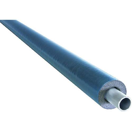 PE-buisisolatie isolatieslang 10 m rol x 22 mm / 6 mm isolatiedikte, blauw, beschermslang