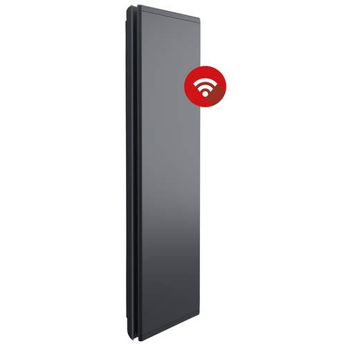 Drl Icon Wifi designradiator grijs 1100 x 450mm, 1000 Watt - Wasco