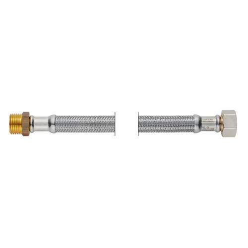 Pantserslang rvs-omvlochten 15 bar - binnen / buiten draad - Made in