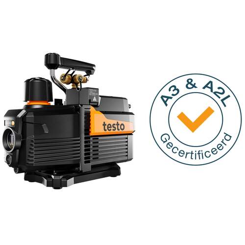 蒸 Testo 565i 2-traps vacuümpomp 198L/min 7CFM bereik 15 micron A2L