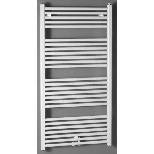 Vasco radiatorkraan middenaansluiting 1188 haaks wit